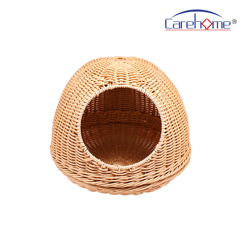 P-001 mothproof and washable lovely pet house of hand weaving baskets for cats