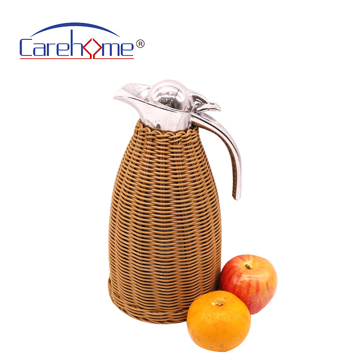 rattan kettle eco friendly handmade woven for hotel home
