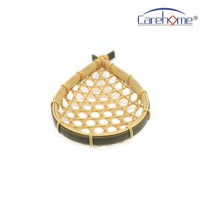 W-002 washable PP bamboo basket with food-class & eco-friendly material,  handcraft plastic basket, fingerling basket