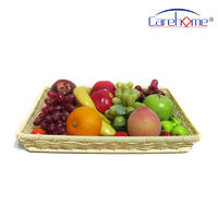 TL-1012 High-quality Durable graceful poly rattan basket bread basket for displaying 