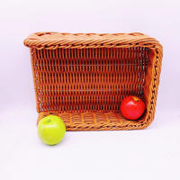 Supermarket rattan basket various kinds of storage basket customers plastic baskets for fruit