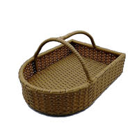 Superior hotel dedicated handmade rattan shoes box storage baskets