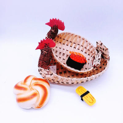 Cute mini chicken shape basket for egg and some trinket