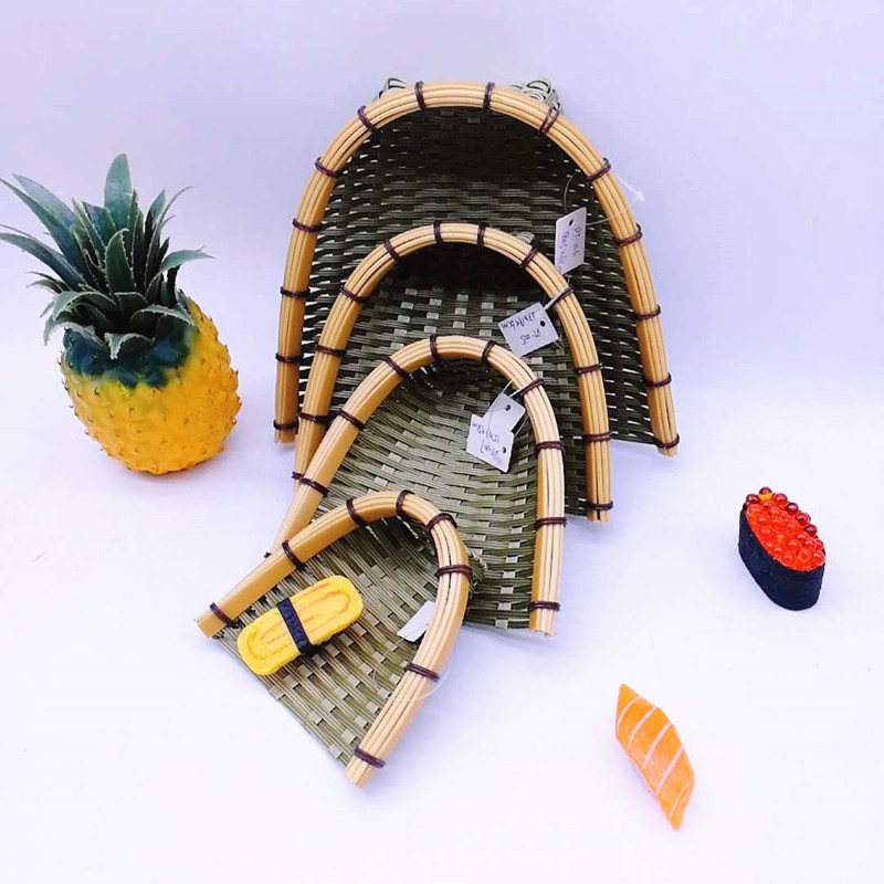 Artistic quality dustpan pp bamboo basket food tray