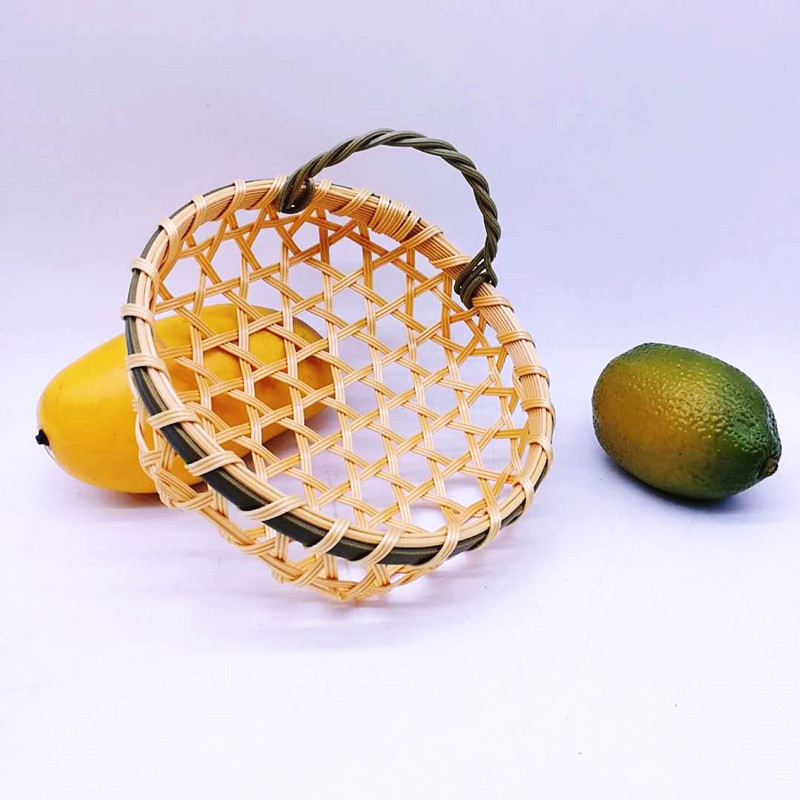 New style and microwave safety round bamboo weaving basket