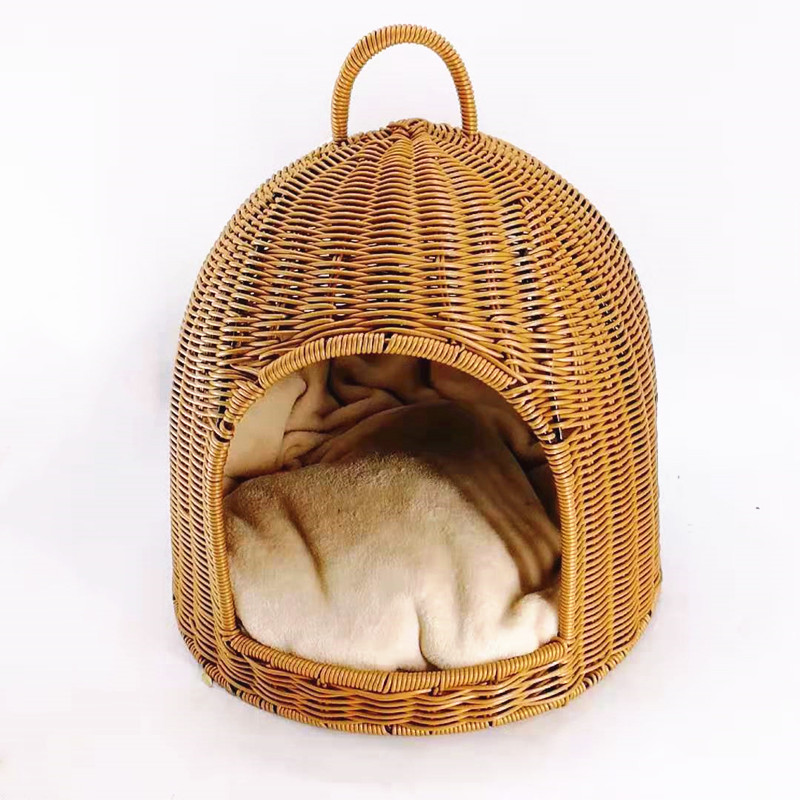 rattan dog house