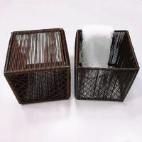 Factory wholesales washable pp wire laundry basket with metal frame