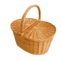 Party hamper wicker food storage basket
