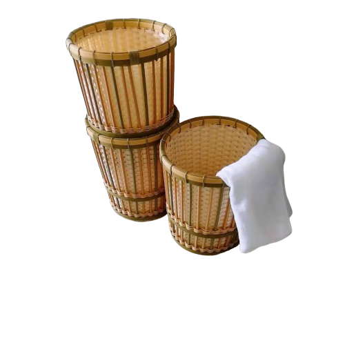 Carehome pp bamboo bathroom basket
